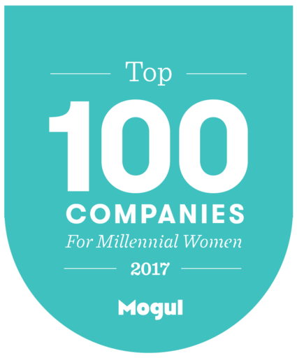 Mogul's Top 100 Companies for Millennial Women, 2017